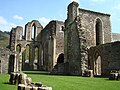 Abbey church interior – south transept. Part of pulpitum at the centre.