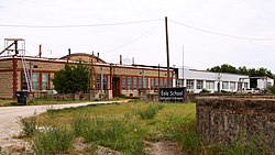 The former Eola school is now a restaurant and brewery.