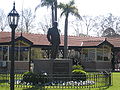 Sarmiento statue at the Boat Station