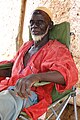 Ancien du village, à Bani - région du Sahel. La tradition orale est très présente au Burkina et se perpétue principalement à travers les anciens, en enseignement familial et communautaire.