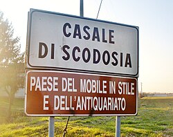 Skyline of Casale di Scodosia