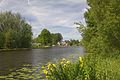 De Oude Rijn bij buurtschap Weijland, voorjaar