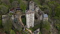 Kombinierter Tor- und Wohnturm der Kasselburg, Rheinland-Pfalz