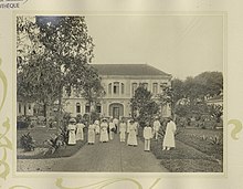 The Chợ Lớn City Hospital in 1909