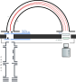 Hemispherical electron analyzer for ARPES