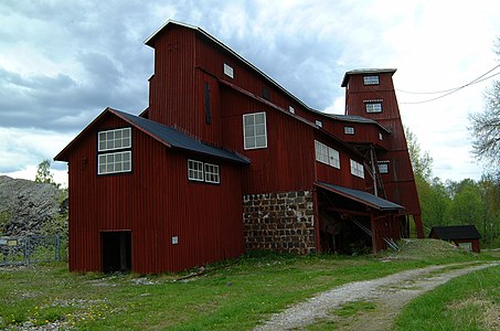 Antiga área mineira de Långban (1711-1972)