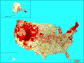 Proportions of English ancestry