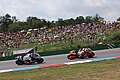 Dani Pedrosa and Jorge Lorenzo in Brno, 2009