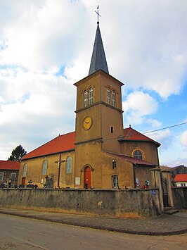 Kerk van Saint-Blaise / St. Blasius in Burtoncourt / Brittendorf