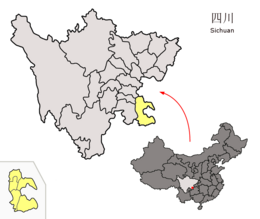 Luzhou – Mappa