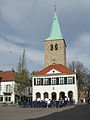 Dorsten, church: Sankt Agatha Kirche and das Alte Rathaus