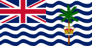 The flag of the British Indian Ocean Territory, a British Overseas Territory