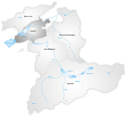 Regione del Seeland – Mappa