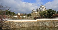 Photo of the "Three Country Moat" in the centre of the castle complex