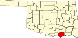 Koartn vo Bryan County innahoib vo Oklahoma