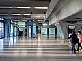 Leading to the platforms at Mutiara Damansara MRT station.