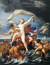 Neptune et Amphitrite, 1691-1694 Sebastiano Ricci Musée Thyssen-Bornemisza, Madrid[8]