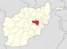 kaart van Maidan Wardak (Maidán Wardag)