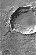 CTX image from Icaria Planum that shows location of next image