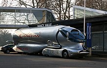 Colani-Lkw für Flüssigkeitstransporte, Colani Spitzer Silo Truck auf Mercedes-Benz-Actros-Chassis, 2002[156]