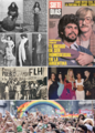 Montage of LGBT history in Argentina