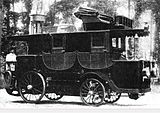 Mail-coach d'Amédée Bollée del marquis de Broc (1885).