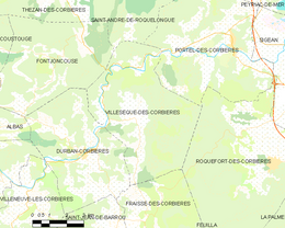 Villesèque-des-Corbières - Localizazion