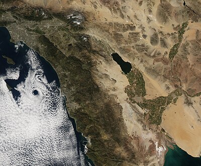 Imperial Fault Zone is located in Salton Trough