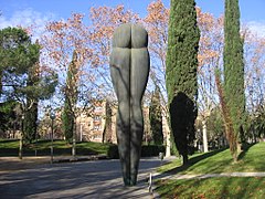 El culu (1999), d'Eduardo Úrculo, parque de Carlos I.