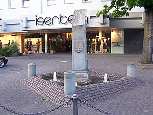 Fontein op de oude markt