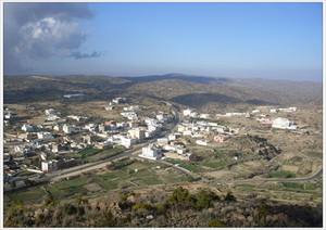 Bani Ualide vista de cima