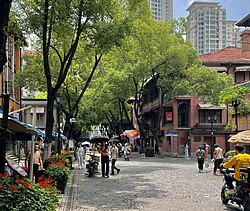 Foreign concession area of Wuhan