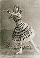 Júlia Sedova La filla del faraó, Coreografiada de Marius Petipa, 1905.