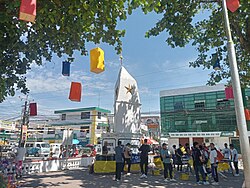 Rizal Park in Daet