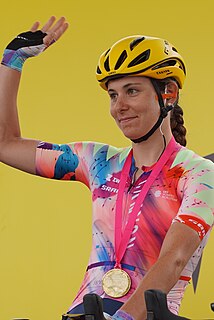 Elise Chabbey bei der Tour de France Femmes 2022