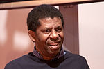 Dany Laferrière lors du Salon du livre de Paris en mars 2010