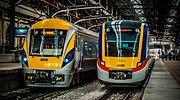 KTM class 91 and class 92 at Kuala Lumpur station