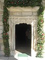 Entrance in Râșca Monastery