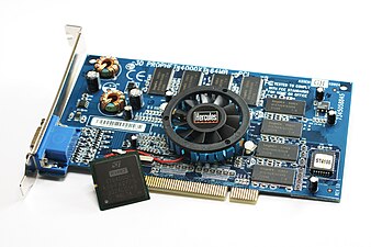 The Hercules 3D Prophet 4000XT aside a Kyro chipset