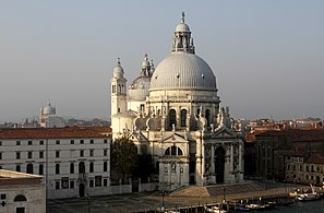 Santa Maria della Salute (1631-1687), Venecia, obra de Baldassarre Longhena.