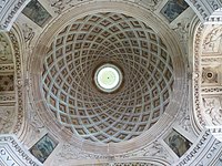 Ceiling of the chapel of the Château d'Anet