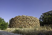 Rujm Al-Malfouf, a watchtower dating to 1000 BCE found in Amman. The city was known then as Rabbah of the Ammonites, and served as the capital city of the Ammonites.