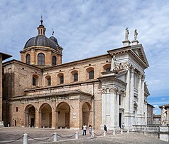 La cathédrale Notre-Dame-de-l'Assomption d'Urbino (Marches). (définition réelle 13 826 × 11 729)