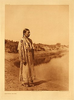 Cheyenne-kvinde, 1930.