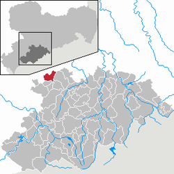 Erlbach-Kirchberg – Mappa