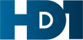 Ancien logo de HD1 du 12 décembre 2012 au 29 janvier 2018.