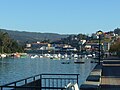 The estuary and the town