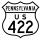 U.S. Route 422 Alternate marker