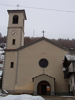 Församlingskyrkan i Pragelato