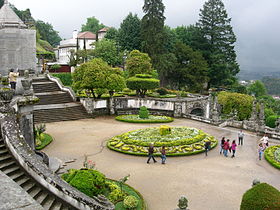 Santuario de Bom Jesus do Monte en Braga.